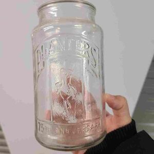 75th Anniversary Planter's Peanut Jar without Lid